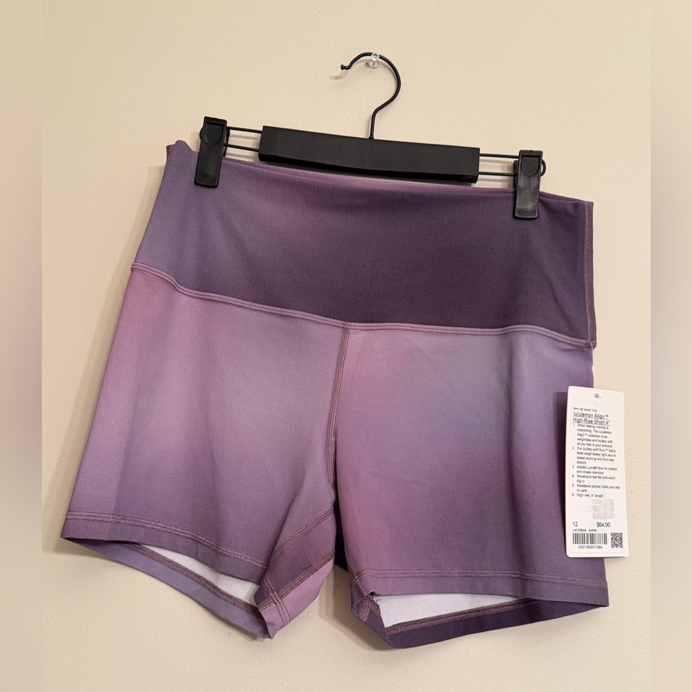 310. NWT Lululemon Align HR Bike Shorts 4” Inseam